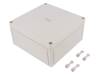 11040701 Enclosure without knock outs grey, RAL 7035 Polystyrene IP 66 N/A TK-PS