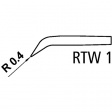 RTW 1 Щипцы с паяльными жалами 0.4 mm