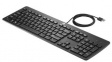 N3R87A6#ABD Wired Keyboard, DE Germany/QWERTZ, USB, Black