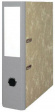 105407.25 Папка-регистратор Biella 7 cm, под мрамор серый