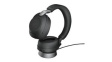 28599-989-989 Headset, Evolve 2-85, Stereo, Over-Ear, 20kHz, Bluetooth/USB/Stereo Jack Plug 3.