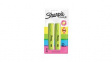 1825660 Marker Pen, Yellow, Highlighter, Fine/Medium/Broad, 2pcs