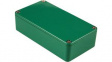 1590BGR Diecast Stomp Box, Aluminium, Green, 60 x 112 x 31 mm
