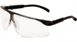 MAXIM0S Maxim Safety DX Glasses Black/Grey/Clear Polycarbonate Anti-Scratch/Anti-Fog EN 