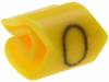 0252611502, Маркер для проводов и кабеля; Маркировка:0; 3?5мм; ПВХ; желтый, Weidmuller