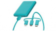 78-80146 Powerbank Kit, 5Ah, USB A Socket, Turquoise