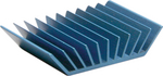 ATS-50350B-C2-R0, Heat sink 35 mm 3.4 K/W blue anodised, Advanced Thermal Solutions