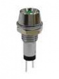 RND 210-00673 LED Indicator, Green, 6.2mm, 2VDC, PCB Pins