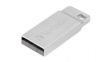 98749 USB Stick, 32GB, USB 2.0, Silver