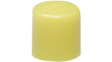 AT443E Push-button Cap 8 x 7.6 mm, yellow