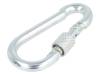 KSZ.5.50, Snap hook; steel; for rope; 50mm; zinc; Size: 5mm; with protection, DROMET