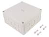 10540701 Enclosure with knock outs grey, RAL 7035 Polystyrene IP 66 N/A TK-PS