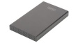 DA-71114 SSD / HDD Enclosure, USB 3.0, SATA III/SATA II/SATA, 2.5 