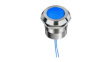 Q25Y5SXXB1AE LED Indicator, Blue, 25mm, 24V, Wire Lead