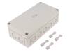10541001 Enclosure with knock outs grey, RAL 7035 Polystyrene IP 66 N/A TK-PS