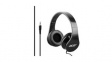 NP.HDS11.00G Headphones, Over-Ear, 20kHz, Stereo Jack Plug 3.5 mm, Black