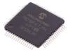 PIC18F67J94-I/PT, Микроконтроллер PIC; Память:128кБ; SRAM:4096Б; 64МГц; SMD; TQFP64, Microchip