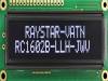 RC1602B-LLH-JWV Дисплей: LCD; алфавитно-цифровой; VA Negative; 16x2; LED; PIN:16
