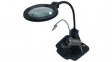 RND 560-00226 LED Magnifying Lamp with Third Hand