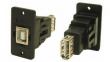 CP30607NX  USB Adapter, USB 2.0 B Socket - USB 2.0 A Socket