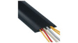 31.153 Floor Cable Cover PVC Black 1.5m