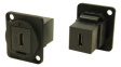 CP30201 USB Adapter in XLR Housing, USB-C Socket - USB-C Socket