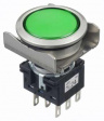 LBW6ML-M1RT64WG Кнопочный переключатель с подсветкой 2CO 5 A 30 В / 125 В / 250 В IP65