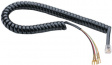 129-1-1 Телефонный кабель RJ10 4P4C Кабельный наконечник 1.8 m черный
