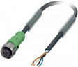 1536311 Actuator/sensor-cable M12 Разъем разомкнут 10 m