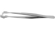 3WF.SA.1 Wafer Tweezers - Serrated Handles Stainless Steel Stepped Bottom Paddle/Top Fing
