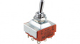 S32 Toggle Switch, On-None-On, Soldering Lugs