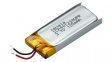 ICP401230UPR Lithium Ion Polymer Battery Pack 130mAh