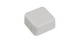 1551SNAP1GY Plastic Miniature Enclosure, Snap-Fit 1551SNAP 40x40x20.3mm Grey ABS IP30