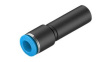 QS-12H-8 Push-In Connector, 49.7mm, Compressed Air, QS
