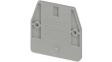 3248033 D-MUT 2,5/4 End plate, Grey