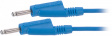 MS 1115/  50 CM 1 MM2 PVC BLUE Test lead ø 4 mm синий 50 cm