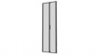 VRA6008 Rack Enclosure Split Door, Perforated, 2pcs, 800mm x 2.13m, Metal, Black