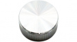 RND 210-00329 Aluminium Knob, silver