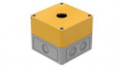 704.945.0  Switch Enclosure, 94x81x94mm, Grey / Yellow, EAO 04 Series