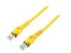 09488484745100, Patch cord; S/FTP; 6a; многопров; Cu; PUR; желтый; 10м; 27AWG, Harting