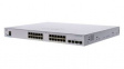 CBS350-24T-4X-EU Ethernet Switch, RJ45 Ports 24, Fibre Ports 4SFP+, 1Gbps, Managed