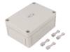 11040901 Enclosure without knock outs grey, RAL 7035 Polystyrene IP 66 N/A TK-PS