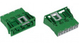 770-2324 Distribution connector 4p, 0.5...4 mm2 green