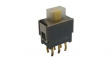 RND 210-00598 Subminiature Slide Switch, 2CO, ON-OFF-ON, PCB - Through Hole