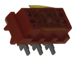 7-338069-6, Female header SMD 6P, TE connectivity