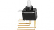 GB25AV Ultra-Miniature Pushbutton Switch, On-(On), Soldering Pins /