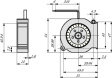 RLF 35-8/14 N Радиальный вентилятор для постоянного тока 51 x 51 x 15 mm 24 VDC