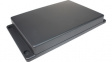 TWF13-3-13D Plastic Flanged Case 125x125.6x25mm Dark Grey ABS IP40