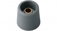 A3116048 Control knob without recess grey 16 mm