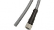 GR0400101 SL358 Sensor Cable M8 Socket Bare End 5 m 2.2 A 36 V